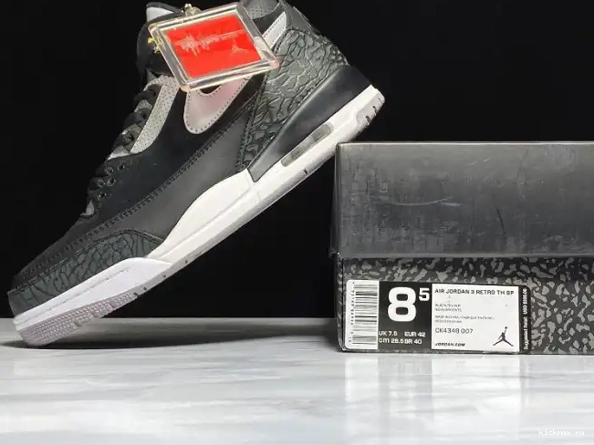 Rep Black Jordan Grey CK4348-007 3 Tinker Air Cement 0617